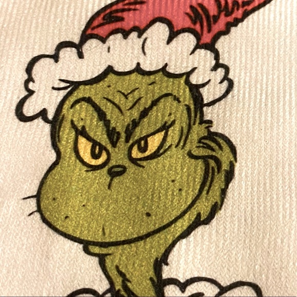 New Kids Naughty Nice Grinch Socks Words on Bottom - Picture 5 of 7